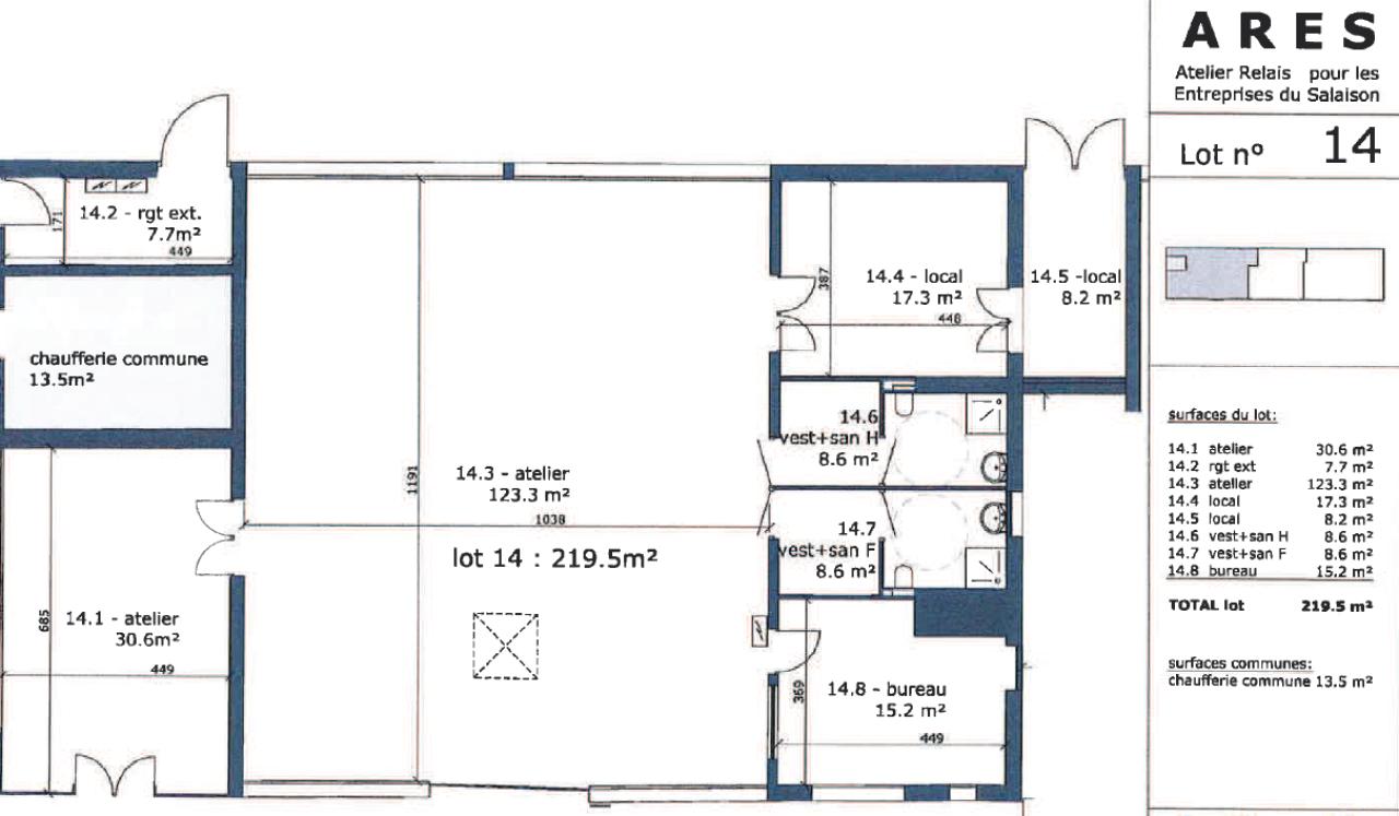 Local d'activité Vendargues 969m² Location local d'activité Vendargues Hérault OLACT2426066 23